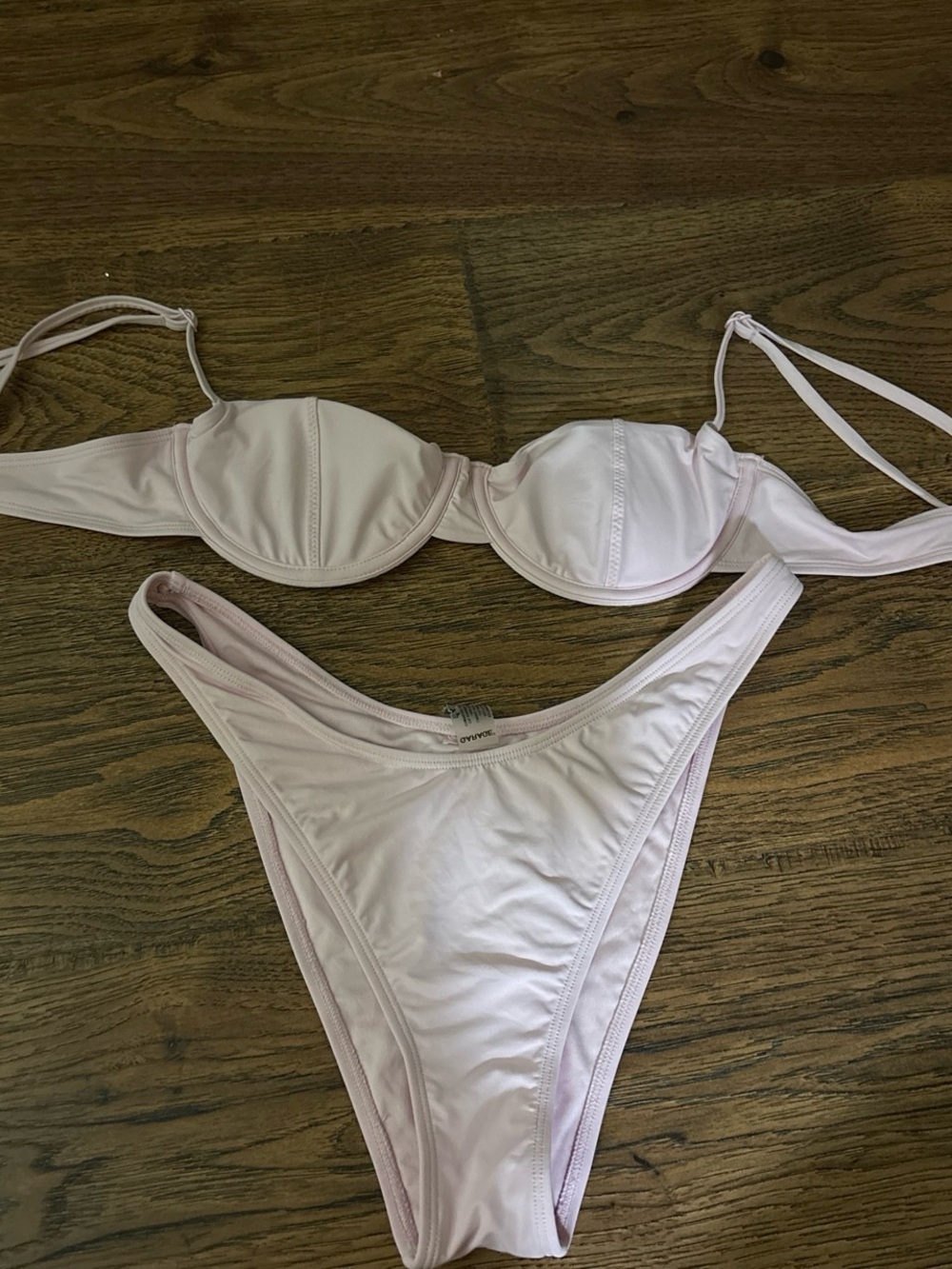 Garage Pale Pink Bikini Set